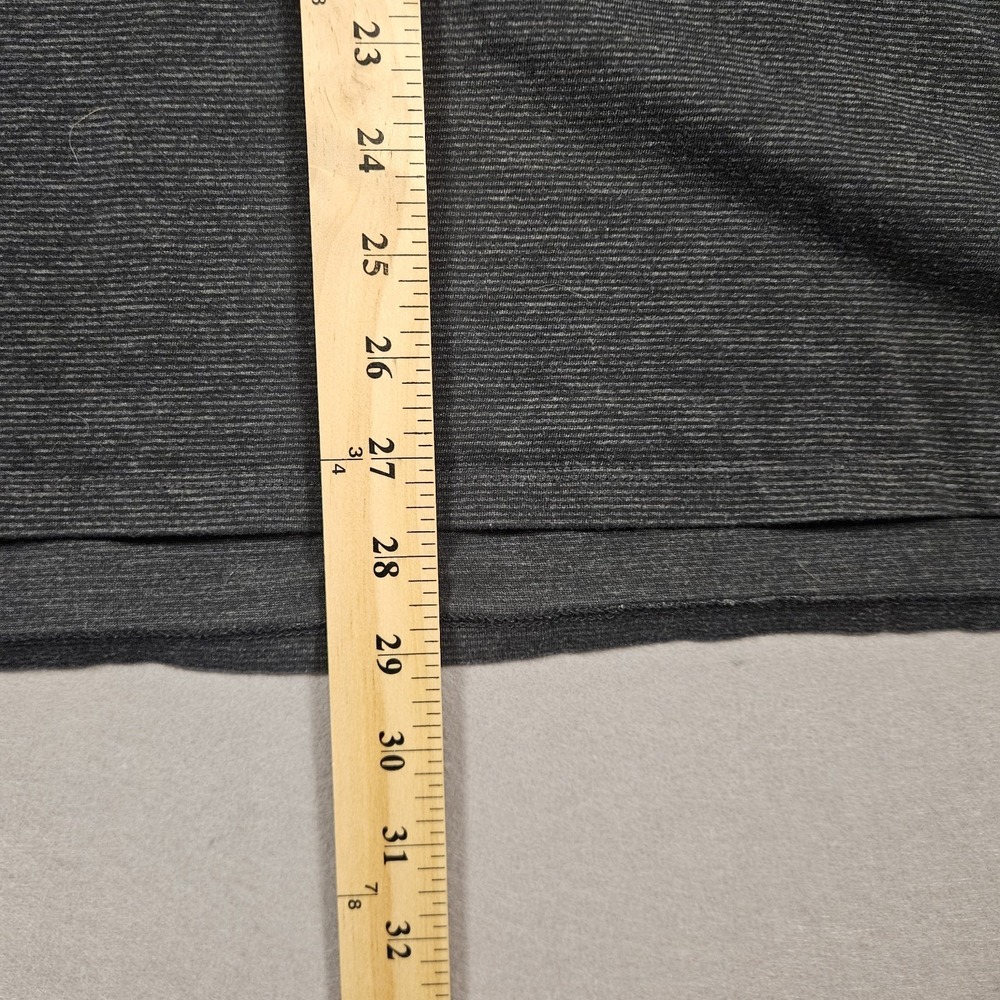 Grayers Polo Shirt Charcoal Gray Micro Stripe XL - Picture 4 of 7